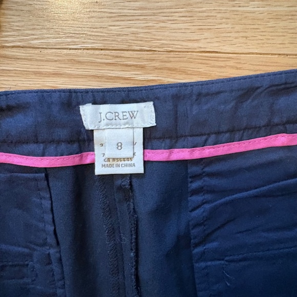 J crew stretch cotton navy shorts - Picture 4 of 5